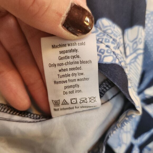 Janie and Jack Boardshort Swimsuit Blue Fish Bathing Suit Swim Trunks Toddler 2T - Picture 8 of 8